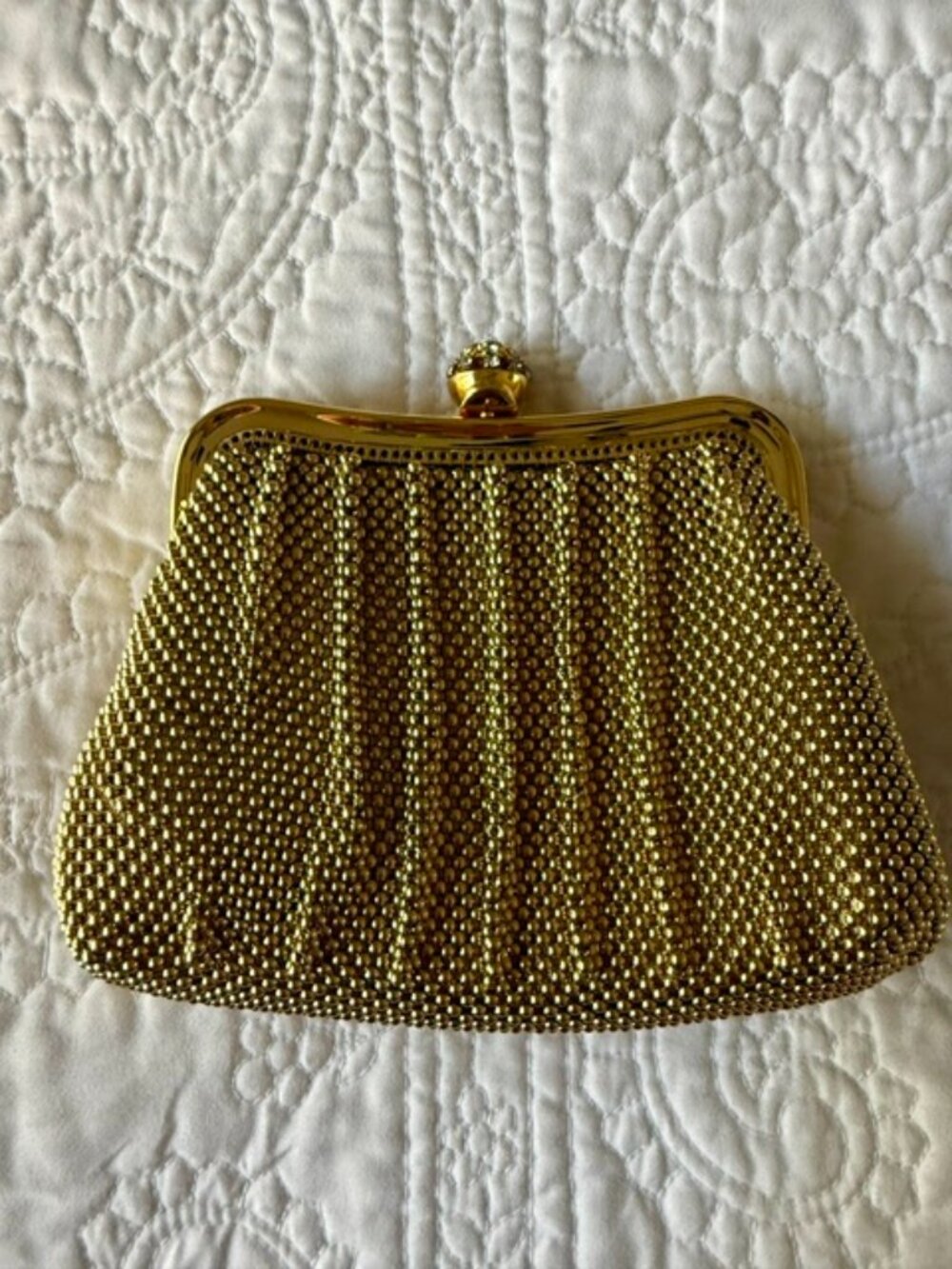 vintage whiting and davis mesh bag crossbody